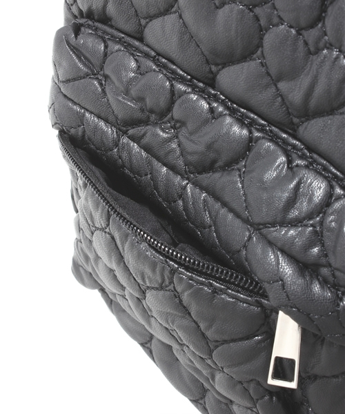 L.D.S.（エルディーエス）の「ハートキルティングリュック（バックパック/リュック・レディース・ホワイト系/ブラック系/グレー系・FREE）」の9枚目の写真