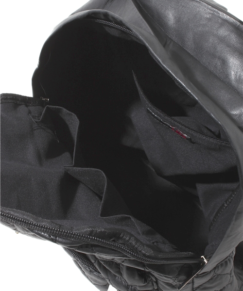 L.D.S.（エルディーエス）の「ハートキルティングリュック（バックパック/リュック・レディース・ホワイト系/ブラック系/グレー系・FREE）」の8枚目の写真