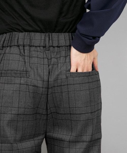 CERCA(チェルカ)の「RS/グレンチェックパンツ(その他パンツ・メンズ・ブラック/グレー/ブラウン/グリーン/ネイビー/ダークブラウン/ワイン・MEDIUM/LARGE/X-LARGE)」の14枚目の写真