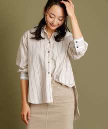 Munich | ニットリブカフスシャツ(シャツ/ブラウス)