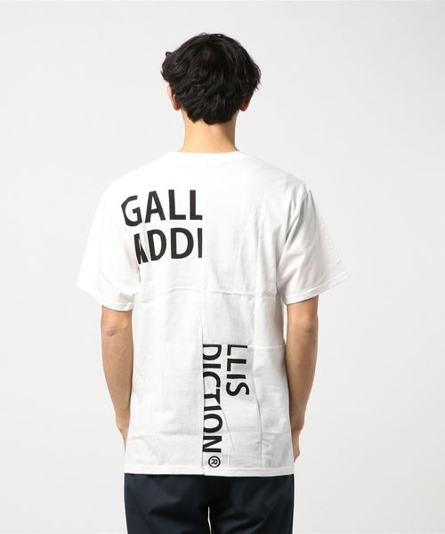 GALLIS ADDICTION(ガリスアディクション)の「GA リメイクロゴTEE(Tシャツ/カットソー・メンズ・ホワイト/ブラック・M/L)」の4枚目の写真