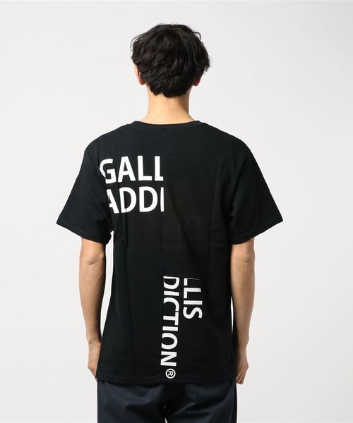 GALLIS ADDICTION(ガリスアディクション)の「GA リメイクロゴTEE(Tシャツ/カットソー・メンズ・ホワイト/ブラック・M/L)」の3枚目の写真