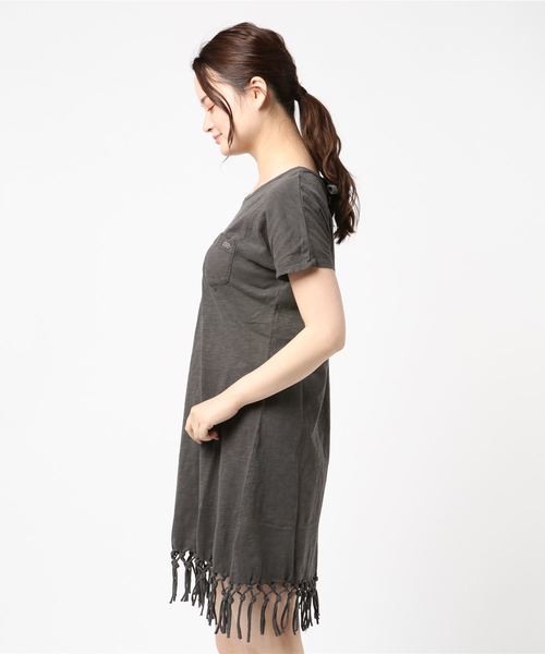 BILLABONG（ビラボン）の「ワンピース BILLABONG AJ013-377（ワンピース・レディース・ブラック/オリーブ・M/L）」の3枚目の写真