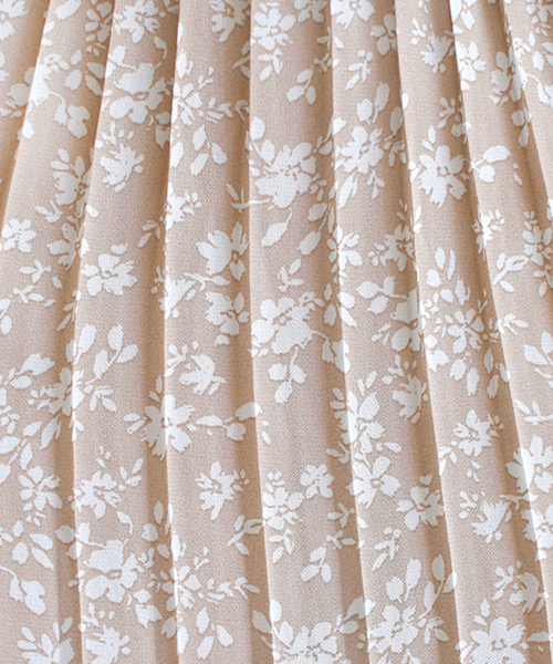 PairPair（ペアペア）の「ドット＆花柄アソートプリーツスカート（スカート・レディース・ブラック/ライトグリーン/モカ/ライトベージュ・FREE）」の19枚目の写真