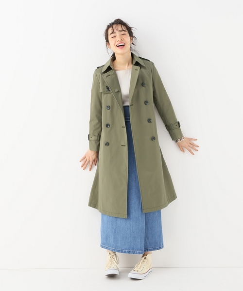 JOINT WORKS(ジョイントワークス)の「ハッスイトレンチコート(その他アウター・レディース・ベージュ/カーキ・SMALL)」の3枚目の写真