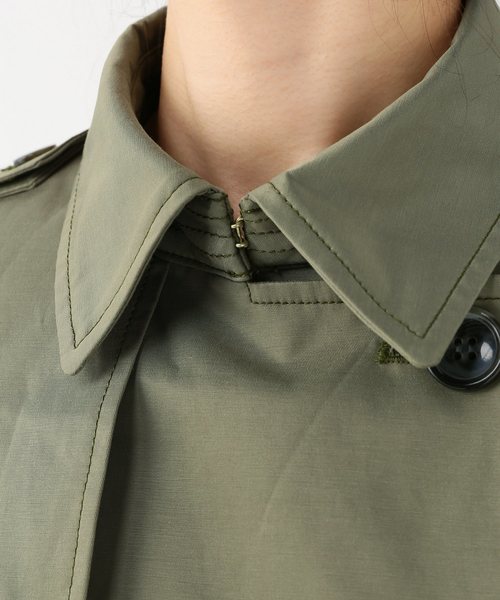 JOINT WORKS(ジョイントワークス)の「ハッスイトレンチコート(その他アウター・レディース・ベージュ/カーキ・SMALL)」の10枚目の写真