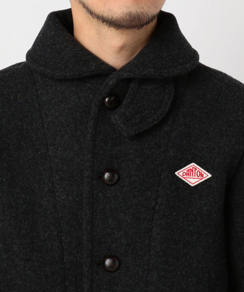 DANTON（ダントン）の「【DANTON/ダントン】モッサー丸衿ジャケット #JD-8237（ブルゾン・メンズ・チャコールグレー/ネイビー/オレンジ・44/40/38/42）」の8枚目の写真