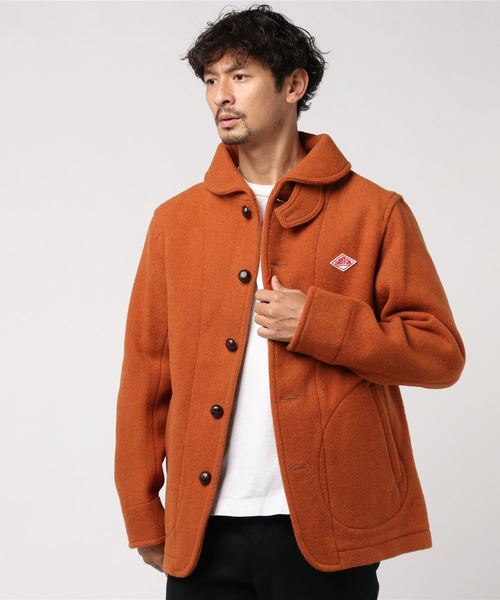 DANTON（ダントン）の「【DANTON/ダントン】モッサー丸衿ジャケット #JD-8237（ブルゾン・メンズ・チャコールグレー/ネイビー/オレンジ・44/40/38/42）」の17枚目の写真