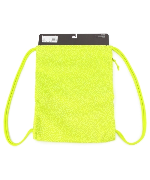 Another Edition（アナザーエディション）の「NIKE Heritage GYM SACK（バックパック/リュック・レディース・ブラック/ライム・フリー）」の4枚目の写真