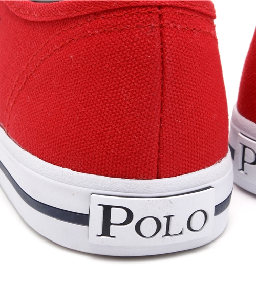 POLO RALPH LAUREN（ポロ ラルフ ローレン）の「ジュニア キッズ ポロ ラルフローレン POLO PETRA JUNIOR（スニーカー・キッズ・カーキ/レッド・23.5cm/24cm/23cm）」の9枚目の写真