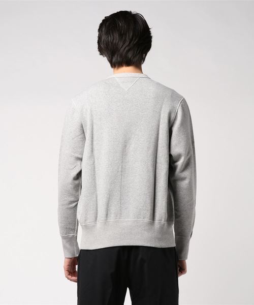 Denime（ドゥニーム）の「SWEATSHIRT　クルーネックスウェット（スウェット・メンズ・杢グレー・SMALL/MEDIUM/LARGE/X-LARGE/XX-LARGE）」の2枚目の写真