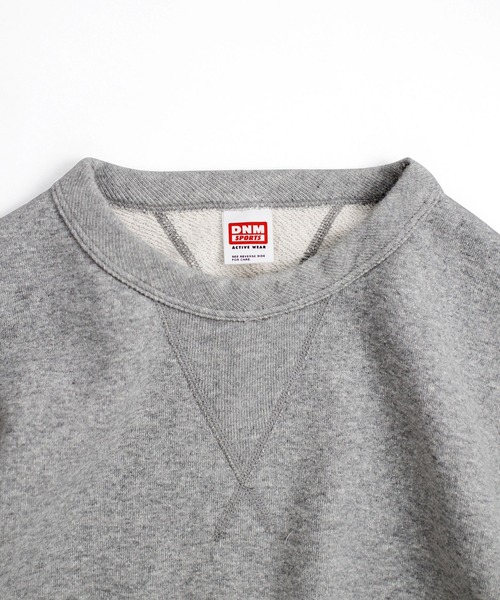 Denime（ドゥニーム）の「SWEATSHIRT　クルーネックスウェット（スウェット・メンズ・杢グレー・SMALL/MEDIUM/LARGE/X-LARGE/XX-LARGE）」の5枚目の写真