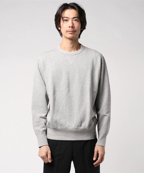 Denime（ドゥニーム）の「SWEATSHIRT　クルーネックスウェット（スウェット・メンズ・杢グレー・SMALL/MEDIUM/LARGE/X-LARGE/XX-LARGE）」の9枚目の写真