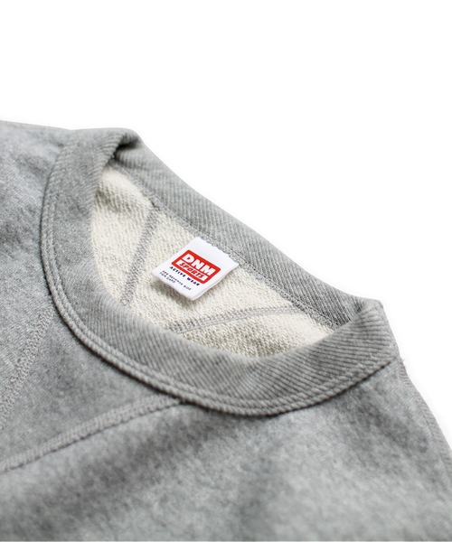 Denime（ドゥニーム）の「SWEATSHIRT　クルーネックスウェット（スウェット・メンズ・杢グレー・SMALL/MEDIUM/LARGE/X-LARGE/XX-LARGE）」の6枚目の写真
