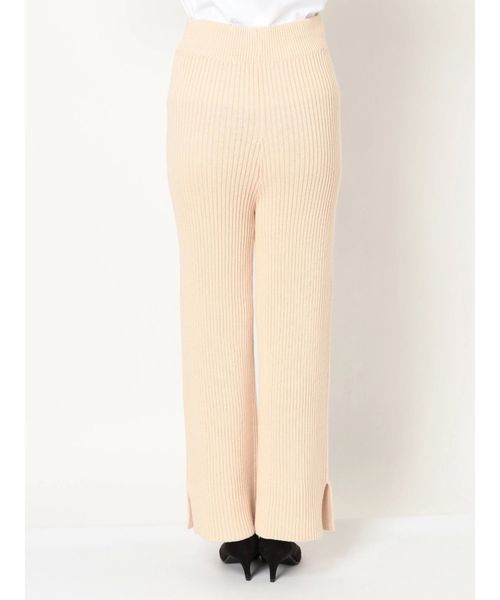 dazzlin（ダズリン）の「サイドスリットリブロングパンツ（その他パンツ・レディース・オレンジ/グリーン/アイボリー/ブラック・FREE）」の16枚目の写真