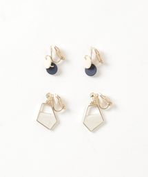 【OKUOKU　0909】セレクトデザイン　２セット　両耳用イヤリング