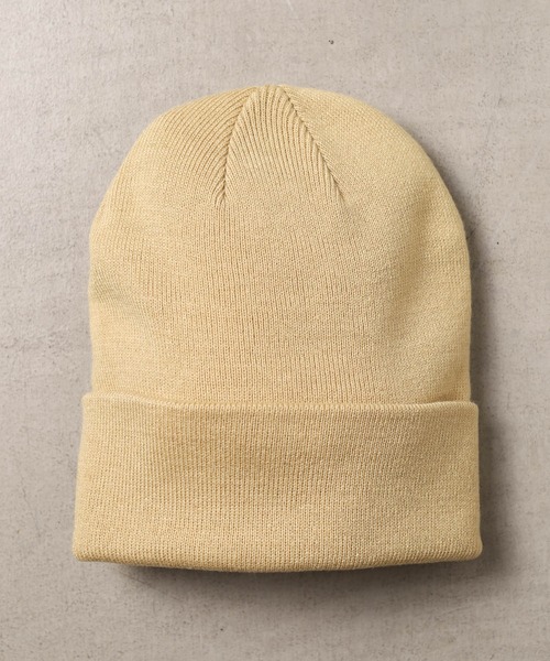 B.I.D.（ビーアイディー）の「《ハイゲージ》Wニットキャップ（ニットキャップ/ビーニー・レディース・ブラック/ベージュ/カーキ/アイボリー/チャコールグレー/ホワイト/ワインレッド/マスタード/グレー/ブラウン/ネイビー・FREE）」の7枚目の写真