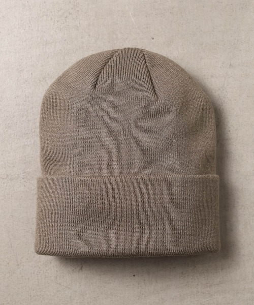 B.I.D.（ビーアイディー）の「《ハイゲージ》Wニットキャップ（ニットキャップ/ビーニー・レディース・ブラック/ベージュ/カーキ/アイボリー/チャコールグレー/ホワイト/ワインレッド/マスタード/グレー/ブラウン/ネイビー・FREE）」の5枚目の写真