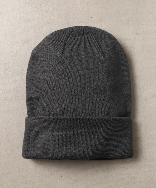 B.I.D.（ビーアイディー）の「《ハイゲージ》Wニットキャップ（ニットキャップ/ビーニー・レディース・ブラック/ベージュ/カーキ/アイボリー/チャコールグレー/ホワイト/ワインレッド/マスタード/グレー/ブラウン/ネイビー・FREE）」の4枚目の写真