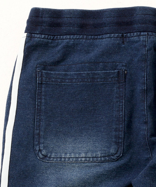 CavariA(キャバリア)の「『CavariA/キャバリア』インディゴ染めライン入りカットパンツ(その他パンツ・メンズ・ネイビー/ブルー系その他/ケミカルウォッシュ/ブラック/グレー・S/M/L)」の10枚目の写真