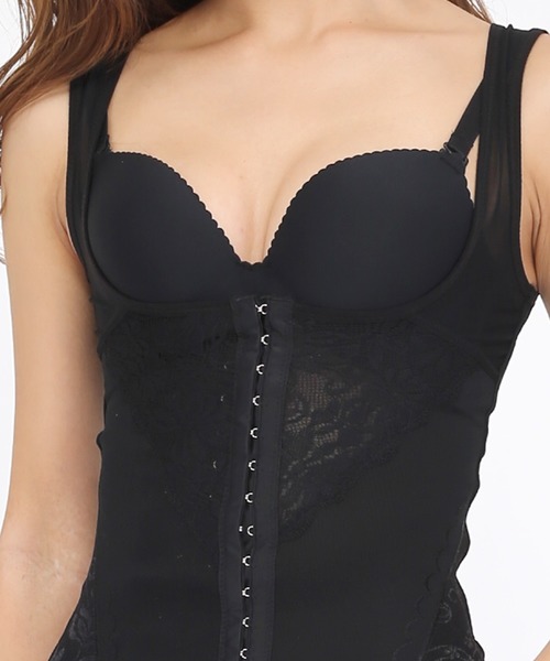Lace Ladies(レースレディース)の「補正インナー ニッパー コルセット(その他アンダーウェア/インナー・レディース・ベージュ/ブラック・S/L/XXL/M/XL)」の16枚目の写真