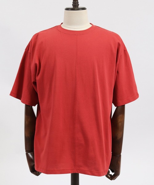 CAMBIO(カンビオ)の「mt6694-Mercerization Big Tee(Tシャツ/カットソー・メンズ・ライトグレー/ピンク/ラベンダー/ブラック/ブルー/ホワイト/オリーブ・M/S/L)」の16枚目の写真