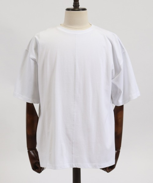 CAMBIO(カンビオ)の「mt6694-Mercerization Big Tee(Tシャツ/カットソー・メンズ・ライトグレー/ピンク/ラベンダー/ブラック/ブルー/ホワイト/オリーブ・M/S/L)」の13枚目の写真