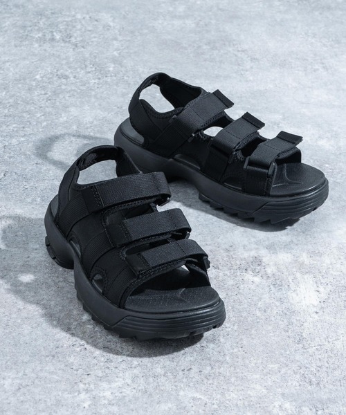 MEI(メイ)の「MEI メイ RECYCLE TAPE SANDAL ベルクロ スポーツサンダル スニーカーサンダル MEI-SDM-200003(サンダル・メンズ・ベージュ/オリーブ/ブラック/ネイビー・M/L/S)」の12枚目の写真