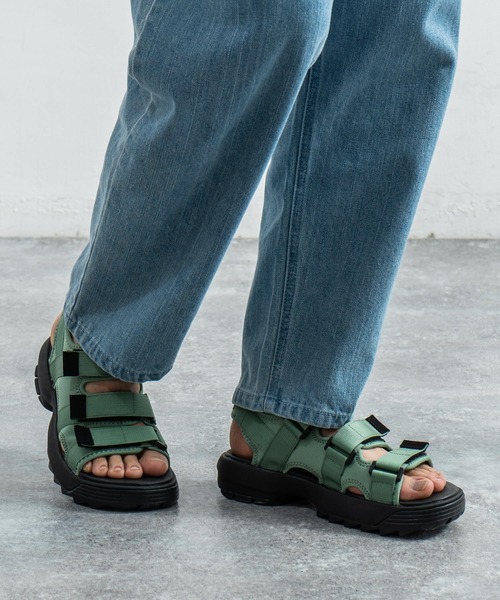 MEI(メイ)の「MEI メイ RECYCLE TAPE SANDAL ベルクロ スポーツサンダル スニーカーサンダル MEI-SDM-200003(サンダル・メンズ・ベージュ/オリーブ/ブラック/ネイビー・M/L/S)」の18枚目の写真