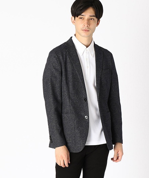 セール メランジカラミ ジャケット テーラードジャケット Comme Ca Ism コムサイズム のファッション通販 Zozotown