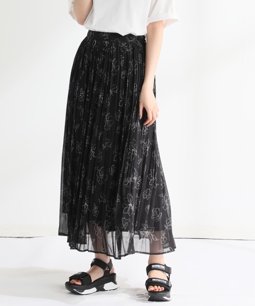 セール 花柄ロングスカート スカート Honeys ハニーズ のファッション通販 Zozotown