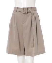 fifth calin | ベルト付きタックショートパンツ(その他パンツ)