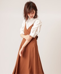 natural couture | 【WEB限定カラー有り】立体ギャザーパフ2WAYブラウス(シャツ/ブラウス)