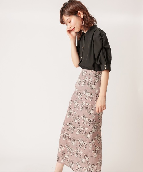 natural couture(ナチュラルクチュール)の「【WEB限定カラー有り】立体ギャザーパフ2WAYブラウス(シャツ/ブラウス・レディース・ブラック/オフホワイト/モカ/その他1・FREE)」の10枚目の写真