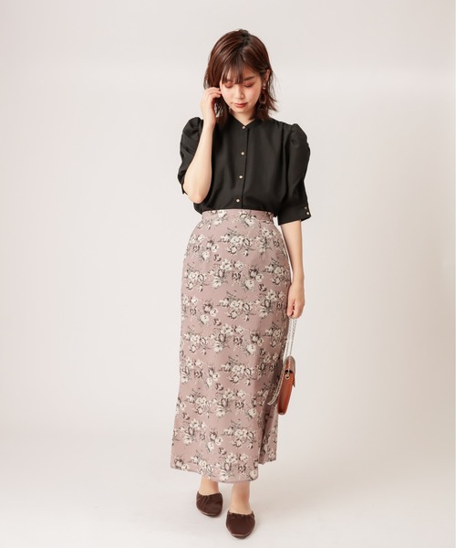 natural couture(ナチュラルクチュール)の「【WEB限定カラー有り】立体ギャザーパフ2WAYブラウス(シャツ/ブラウス・レディース・ブラック/オフホワイト/モカ/その他1・FREE)」の13枚目の写真