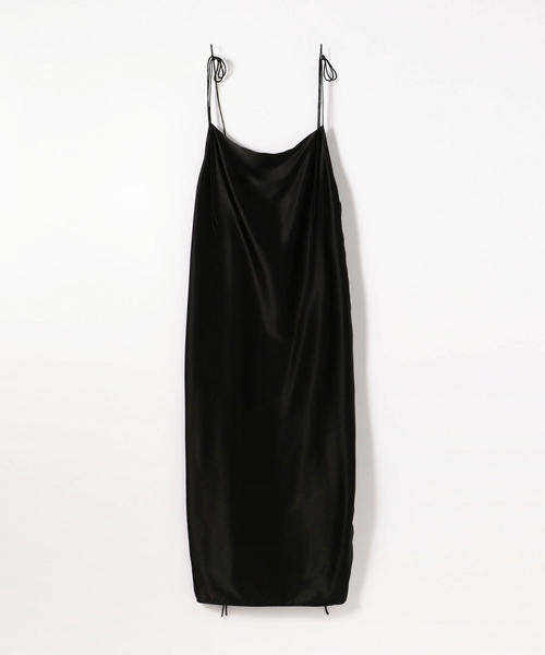 DES PRES（デ・プレ）の「シルクサテン キャミソールワンピース  