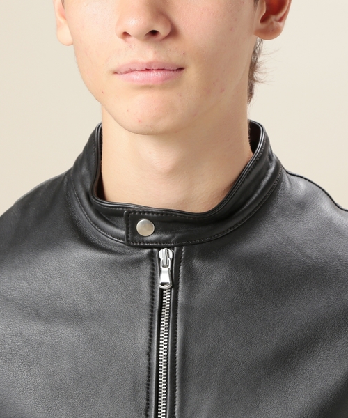 BEAUTY&YOUTH UNITED ARROWS（ビューティーアンドユースユナイテッドアローズ）の「BY ラム シングル ライダース（ライダースジャケット・メンズ・ブラック・LARGE/MEDIUM/X-LARGE/SMALL）」の5枚目の写真