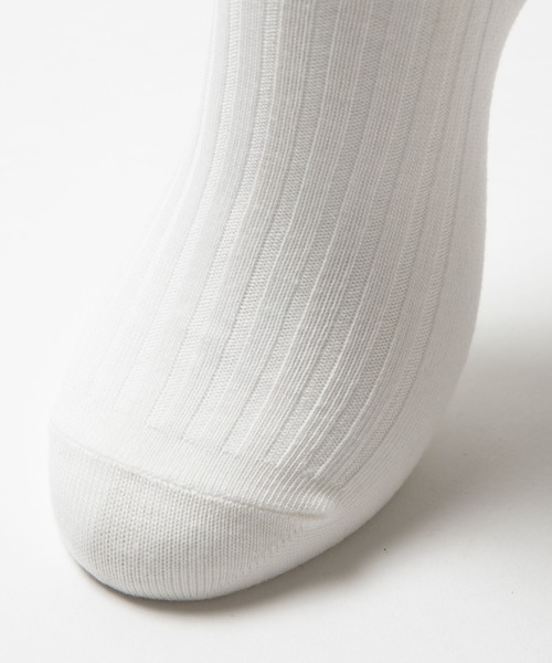 WEGO（ウィゴー）の「WEGO/リボン折り返しソックス（ソックス/靴下・レディース・ホワイト/ブラック・FREE）」の8枚目の写真