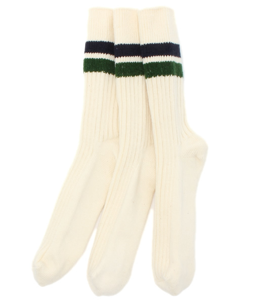 And A（アンドエー）の「3 Is A Pair Socks (Design Against Trend)（ソックス/靴下・レディース・グレー/グリーン/レッド・FREE）」の3枚目の写真