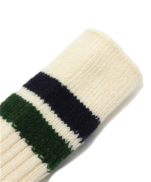 And A（アンドエー）の「3 Is A Pair Socks (Design Against Trend)（ソックス/靴下・レディース・グレー/グリーン/レッド・FREE）」の4枚目の写真