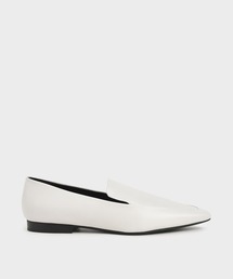 CHARLES & KEITH | アーモンドトゥ ローファーフラット / Almond Toe Loafer Flats(ローファー)