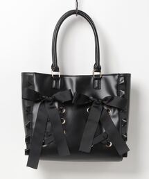 WEGO | WEGO/レースアップリボントートバッグ(トートバッグ)