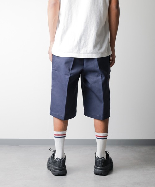 Dickies（ディッキーズ）の「Dickies（ディッキーズ）/ライブショーツ（チノパンツ・レディース・ブラック/ベージュ/レッド/パープル/モスグリーン/ネイビー/カーキ/ピンク/ブラウン/ホワイト・34inch/32inch/36inch/30inch/28inch/26inch）」の15枚目の写真