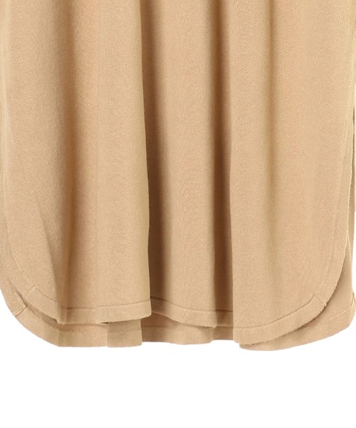 AMERICAN HOLIC（アメリカンホリック）の「深ラウンドネックリラックスワンピース ＊（ワンピース・レディース・ライトグレー/ブラック/ピンク/ベージュ・FREE）」の13枚目の写真