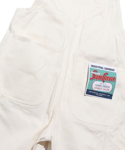 UNIVERSAL OVERALL（ユニバーサルオーバーオール）の「UNIVERSAL OVERALL/ユニバーサルオーバーオール OVERALL オーバーオール（サロペット/オーバーオール・レディース・ホワイト・FREE）」の16枚目の写真