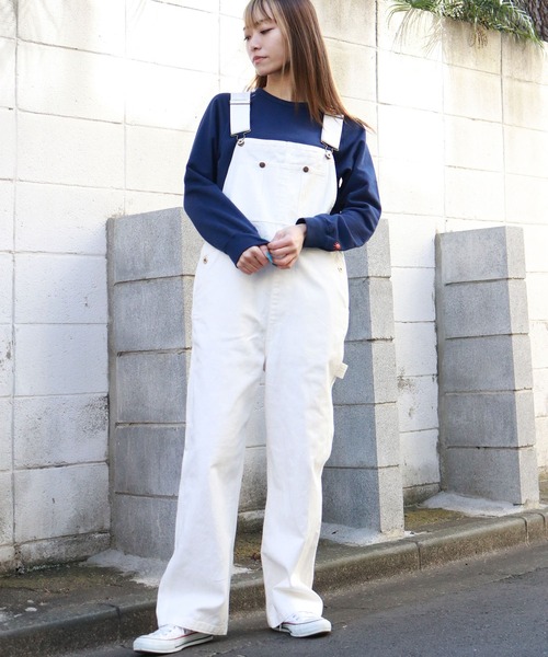 UNIVERSAL OVERALL（ユニバーサルオーバーオール）の「UNIVERSAL OVERALL/ユニバーサルオーバーオール OVERALL オーバーオール（サロペット/オーバーオール・レディース・ホワイト・FREE）」の15枚目の写真