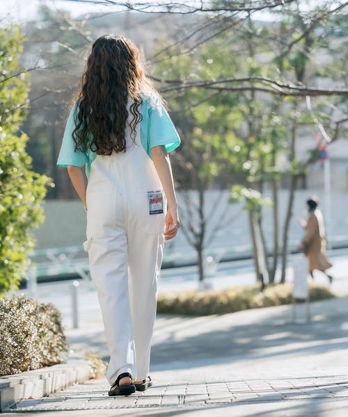 UNIVERSAL OVERALL（ユニバーサルオーバーオール）の「UNIVERSAL OVERALL/ユニバーサルオーバーオール OVERALL オーバーオール（サロペット/オーバーオール・レディース・ホワイト・FREE）」の10枚目の写真