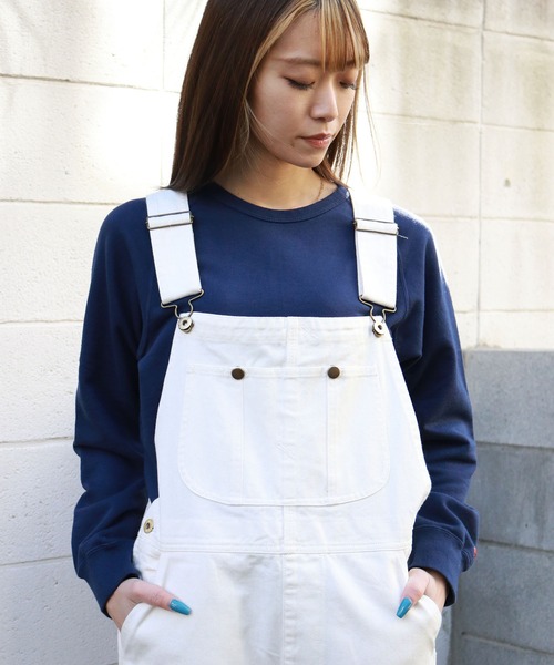 UNIVERSAL OVERALL（ユニバーサルオーバーオール）の「UNIVERSAL OVERALL/ユニバーサルオーバーオール OVERALL オーバーオール（サロペット/オーバーオール・レディース・ホワイト・FREE）」の6枚目の写真