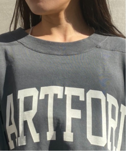 Chico（チコ）の「ショート丈デカロゴスウェット（スウェット・レディース・ネイビー/アイボリー/ライトグレー/チャコールグレー・FREE）」の20枚目の写真