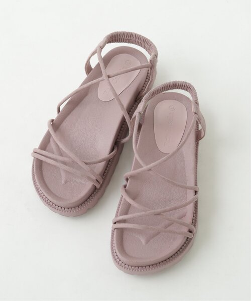 RAY CASSIN(レイカズン)の「ナロースポサン(サンダル・レディース・ブラック/ピンク/キナリ・MEDIUM/LARGE)」の8枚目の写真